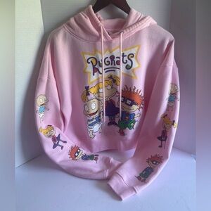 Nickelodeon Rugrats Women's Hoodie Pink Size Medium Preowned‎